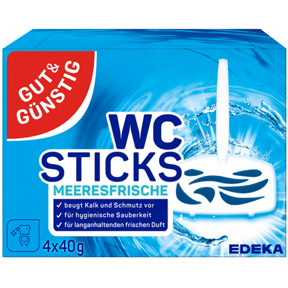 Artikelbild für GUT&GÜNSTIG WC-Duftspüler Meeresfrisch, 4 St., Artikelnummer 577037