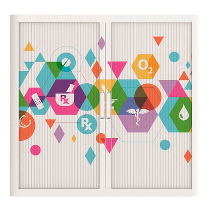 Artikelbild 3 für PAPERFLOW easyOffice Business Rollladenschrank 62134 2 Fachböden 110,0 x 41,5 x 104,0 cm, Artikelnummer 210269