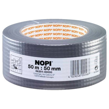Artikelbild für NOPI Gewebeband silber 50,0 mm x 50,0 m 1 Rolle, Artikelnummer 738546