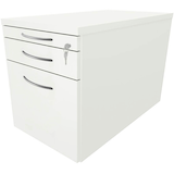 Artikelbild 1 für fm fastline Rollcontainer weiß 3 Auszüge 43,6 x 80,0 x 52,0 cm, Artikelnummer 132371