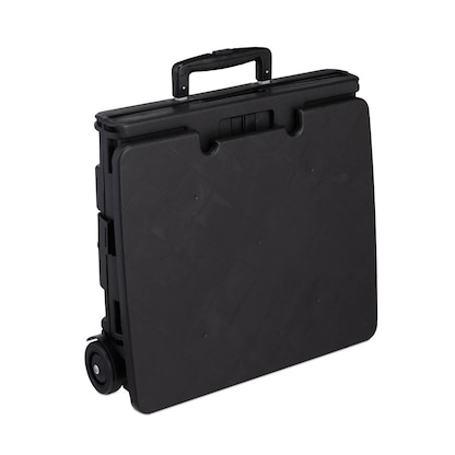 Artikelbild 3 für relaxdays Einkaufstrolley Kunststoff schwarz 45,0 x 38,0 x 99,0 cm, Artikelnummer 361851