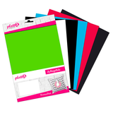 Artikelbild 1 für plottiX PremiumFlock Aufbügelfolie farbsortiert Flock-Folie 20,0 x 30,0 cm, 6 St., Artikelnummer 265864
