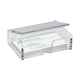 Artikelbild 1 für SIGEL Visitenkartenbox glasklar, für bis zu 80 Visitenkarten, Artikelnummer 694810