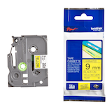 Artikelbild 1 für brother Schriftband TZe-621 TZE621, 9 mm, schwarz auf gelb, 1 St., Artikelnummer 653451