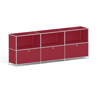 Artikelbild für viasit Sideboard System4, 214893 rubinrot 227,9 x 40,4 x 80,7 cm, 1 St., Artikelnummer 501888