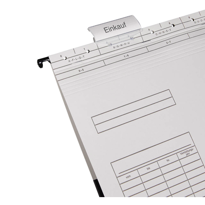 Artikelbild 5 für AKTION: dots Personalhefter Karton lichtgrau DIN A4 4x kaufmännische Heftung, 10 St., Artikelnummer 389585