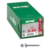 Artikelbild 1 für SPAX® Universalschrauben Z2 Halbrundkopf WIROX 0231010500405 5 mm x 40 mm, 500 St., Artikelnummer 394779