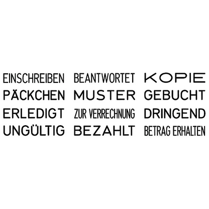 Artikelbild 5 für trodat Textstempel printy 4822 selbstfärbend schwarz ohne Logo, 1 St., Artikelnummer 499483