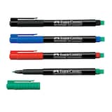 Artikelbild 1 für FABER-CASTELL MULTIMARK 1525 Folienstifte-Set farbsortiert permanent, 4 St., Artikelnummer 687160