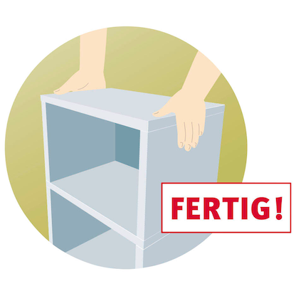 Artikelbild 11 für HAMMERBACHER Regalschrank 964S4, V964S4/G/6/BS grafit, buche 40,0 x 42,0 x 215,6 cm, 1 St., Artikelnummer 380426