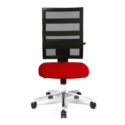 Artikelbild für Topstar Bürostuhl X-Pander, 9590T310 Stoff rot, Gestell alu, Artikelnummer 986364