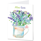 Artikelbild 1 für LUMA Glückwunschkarte Alles Gute LU1975 DIN B6, 1 St., Artikelnummer 403797