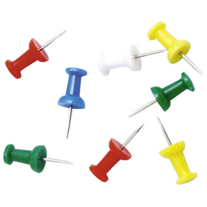 Artikelbild für ALLboards Pinnnadeln farbsortiert, 50 St., Artikelnummer 503499