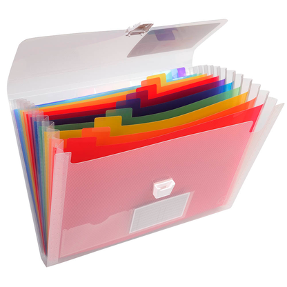 Artikelbild für Exacompta Fächermappe Crystal 13 Fächer transparent, 1 St., Artikelnummer 680916