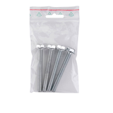 Artikelbild 1 für Druckverschlussbeutel 50 µm 16,0 x 22,0 cm, mit Euroloch, 100 St., Artikelnummer 648006