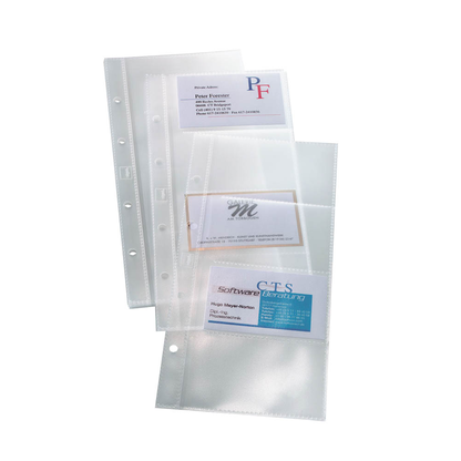 Artikelbild 3 für SIGEL Visitenkartenhüllen transparent, für bis zu 8 Visitenkarten, 10 St., Artikelnummer 878926
