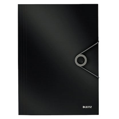 Artikelbild für LEITZ Eckspanner Solid 4563 DIN A4 schwarz, 1 St., Artikelnummer 386894