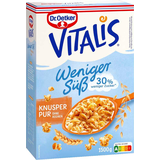 Artikelbild 1 für Dr. Oetker Vitalis Knusper Pur weniger süß Müsli 1,5 kg, 1 St., Artikelnummer 264178
