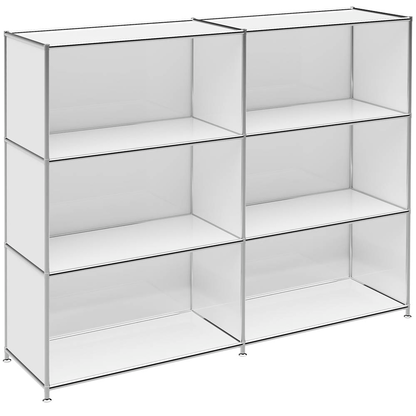 Artikelbild für viasit Aktenregal System4 weiß 152,9 x 40,4 x 118,2 cm, 1 St., Artikelnummer 275624