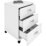 Artikelbild 1 für VCM my office Tobila Rollcontainer weiß 3 Auszüge 45,0 x 44,0 x 58,0 cm, Artikelnummer 848834