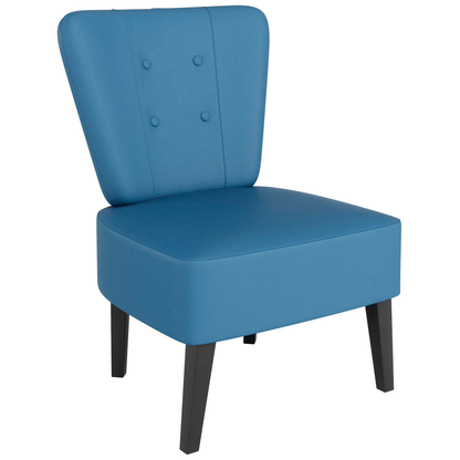 Artikelbild für meet powered by PAPERFLOW Besuchersessel Brighton FTBRISC.01.06 blau Kunstleder, 1 St., Artikelnummer 687628