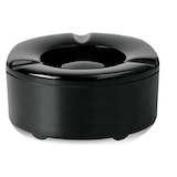 Artikelbild 1 für WACA® Aschenbecher schwarz, 1 St., Artikelnummer 211877