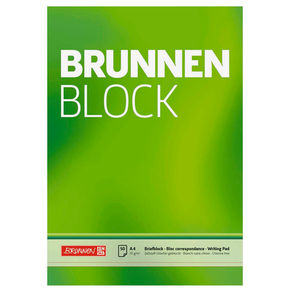 Artikelbild 2 für BRUNNEN Briefblock DIN A4 blanko, 1 Block, Artikelnummer 276467