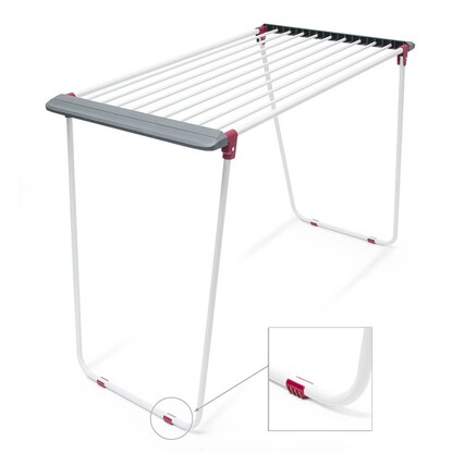 Artikelbild 3 für relaxdays Wäscheständer weiß, grau, 1 St., Artikelnummer 360853