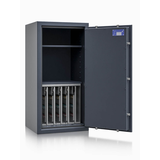 Artikelbild 1 für ISS safe4key Schlüsseltresor grau mit 280 Haken, Doppelbartschloss, 50,0 x 42,0 x 100,0 cm, 1 St., Artikelnummer 850143