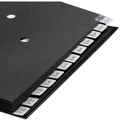 Artikelbild 3 für dots Pultordner 1-12, Jan.-Dez. blau, 1 St., Artikelnummer 799114