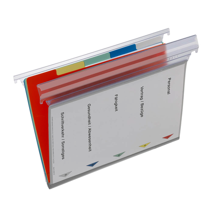 Artikelbild für EICHNER Personalhefter Typ 2 Kunststoff grau DIN A4 5x kaufmännische Heftung, 1 St., Artikelnummer 752816