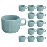 Artikelbild 1 für BAUSCHER Espressotasse EDGE grün 0,09 l, 12 St., Artikelnummer 819559