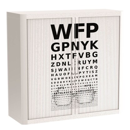 Artikelbild für PAPERFLOW easyOffice Business Rollladenschrank 61226 2 Fachböden 110,0 x 41,5 x 104,0 cm, Artikelnummer 210066