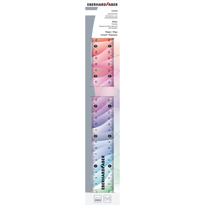 Artikelbild 2 für EBERHARD FABER Lineal Rainbow 30,0 cm, Regenbogen, Artikelnummer 459513
