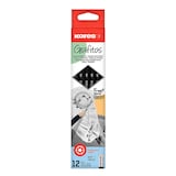 Artikelbild 1 für Kores® GRAFITOS Bleistifte HB schwarz mit Radierer, 12 St., Artikelnummer 767248