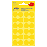 Artikelbild 1 für AVERY Zweckform Klebepunkte 3007 gelb Ø 18,0 mm, 96 St., Artikelnummer 712083