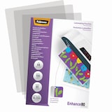 Artikelbild 1 für Fellowes Enhance80 Laminierfolien glänzend für A4 80 micron Universal-Lochung, 100 St., Artikelnummer 703147
