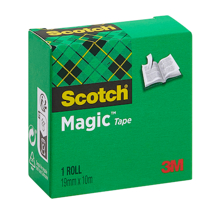 Artikelbild 2 für Scotch Magic™ Tape Klebefilm matt 19,0 mm x 10,0 m 1 Rolle, Artikelnummer 126441