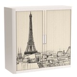 Artikelbild 1 für PAPERFLOW easyOffice Business Rollladenschrank 62118 2 Fachböden 110,0 x 41,5 x 104,0 cm, Artikelnummer 209856