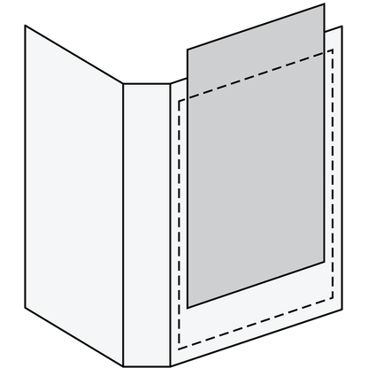 Artikelbild 2 für EICHNER Präsentationsringbuch 4-Ringe blau-transparent 2,5 cm DIN A4, 1 St., Artikelnummer 322143