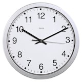 Artikelbild 1 für hama Wanduhr Mallorca weiß silber Kunststoff, Ø 30,0 cm, Artikelnummer 500742