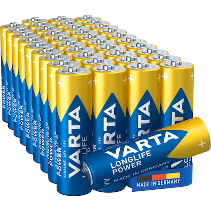 Artikelbild für VARTA Batterien LONGLIFE Alkali-Mangan Mignon AA 1,5 V, 40 St., Artikelnummer 590899