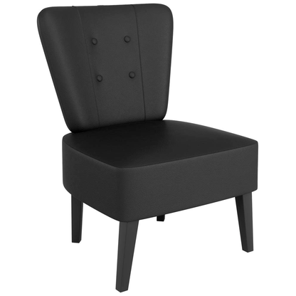 Artikelbild für meet powered by PAPERFLOW Besuchersessel Brighton FTBRISC.01.01 schwarz Kunstleder, 1 St., Artikelnummer 687469