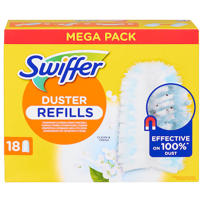 Artikelbild 3 für Swiffer DUSTER REFILLS MEGA PACK Staubfangtücher Mikrofaser, 18 St., Artikelnummer 527141