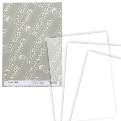 Artikelbild für SCHOELLERSHAMMER Transparentpapier glama basic 110 g/qm, 250 Blatt, Artikelnummer 872349
