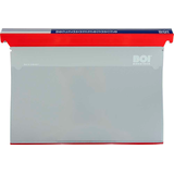 Artikelbild 1 für BOI Patienten-Dokumentations-Hängemappe Kunststoff rot DIN A4 1x 2 Ringe, Q-Mechanik, 10 St., Artikelnummer 701518