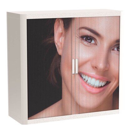 Artikelbild für PAPERFLOW easyOffice Business Rollladenschrank 62182 2 Fachböden 110,0 x 41,5 x 104,0 cm, Artikelnummer 210379