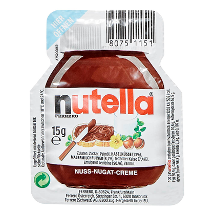 Artikelbild 6 für nutella Nougatcreme, 120 St. je 15,0 g/1,8 kg, Artikelnummer 978239
