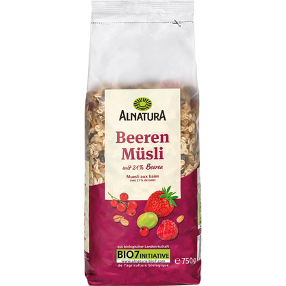 Artikelbild für ALNATURA Bio Beeren Müsli 750,0 g, 1 St., Artikelnummer 294516