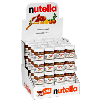 Artikelbild für nutella Nougatcreme, 64 St. je 25,0 g/1,6 kg, Artikelnummer 978411